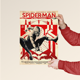 Spider-Man Homecoming – Retro Action Poster